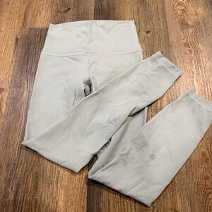 Lululemon Athletica Gray Leggings wonder train